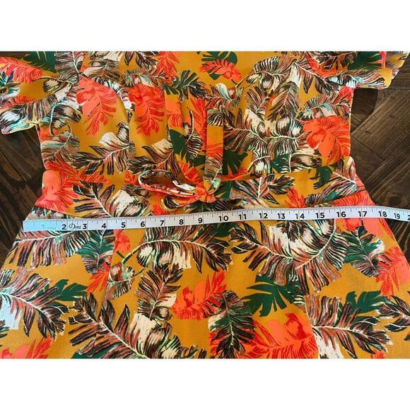 Shelby & Palmer Dress Women 16 Floral Tropical Travel Cruise Dinner Classy Event - Picture 8 of 9